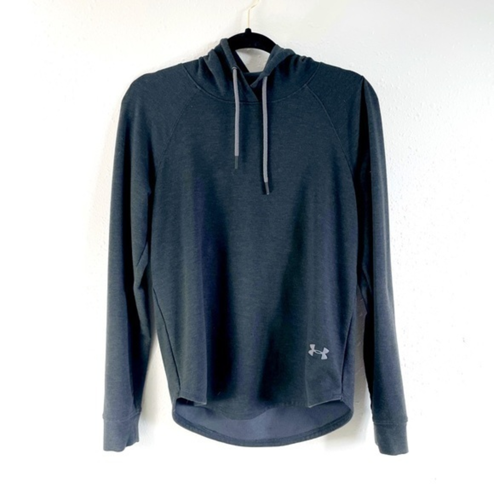Under amour small hoodie dark grey‎